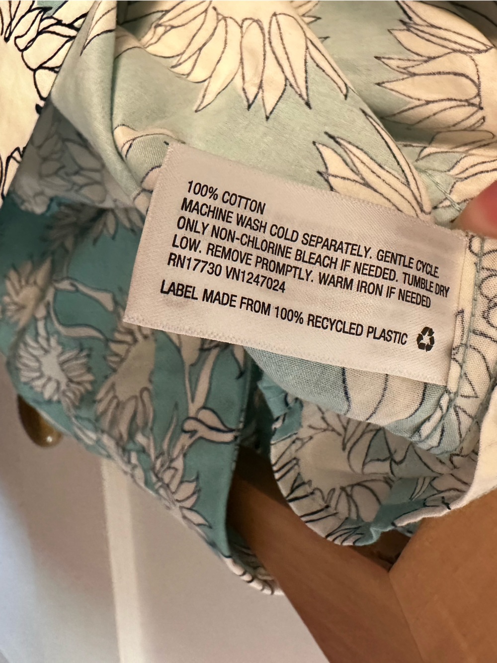 Floral Button Down - Picture 3 of 4